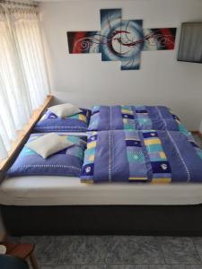 Postel nebo postele na pokoji v ubytování Apartment für zwei