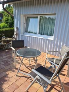 Balkón nebo terasa v ubytování Apartment für zwei