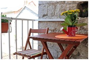 Balkón nebo terasa v ubytování Guest House Tragurion