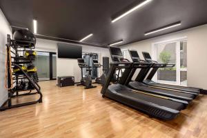 Fitness centrum a/nebo fitness zařízení v ubytování Comwell Copenhagen Portside Dolce by Wyndham