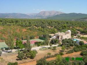 Villa Rural Paquete tesisinin kuş bakışı görünümü