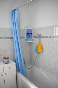 Koupelna v ubytování Villa Maria