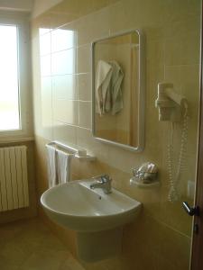 Et badeværelse på Hotel Sfinalicchio