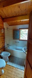 Kúpeľňa v ubytovaní Casa Canarina