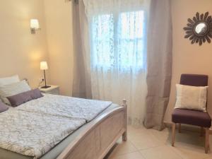 Ein Bett oder Betten in einem Zimmer der Unterkunft Sa Rapita Es-Trenc Ferienhäuser