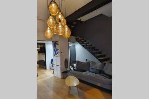 Loft de type industriel et spacieux