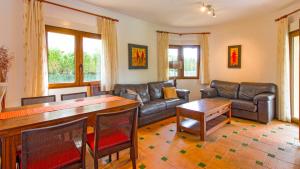 Posezení v ubytování Villa El Palmar