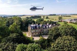 A bird's-eye view of West Layton Manor 