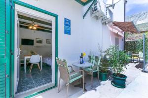 Patio nebo venkovní prostory v ubytování Apartments Porto Duce