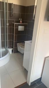 Ein Badezimmer in der Unterkunft Apartment Matic
