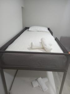 Postel nebo postele na pokoji v ubytování Casa Inocencio