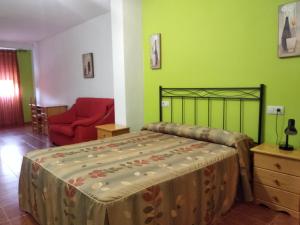 Postel nebo postele na pokoji v ubytování Hotel Condado de Miranda