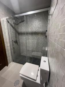 A bathroom at Embrujo