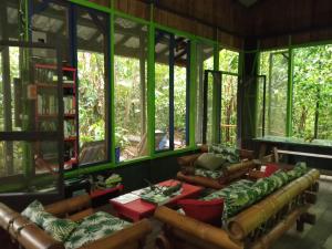 Κήπος έξω από το Yatama Rainforest Ecolodge