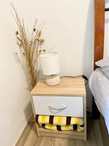 Postel nebo postele na pokoji v ubytování Private apartment - Park Olomouc - super lokalita