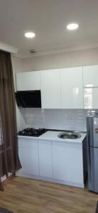 Kuchyň nebo kuchyňský kout v ubytování Guesthouse Zeinabi