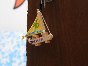 Certifikát, hodnocení, plakát nebo jiný dokument vystavený v ubytování Praia Hostel