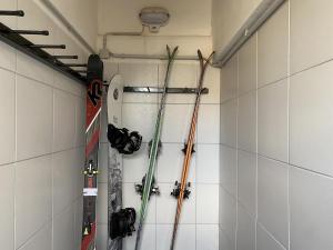 A bathroom at Haus Wierer