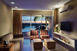 Posezení v ubytování Malai Manso Cotista - Resort Acomodações 8 hosp