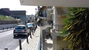 Balkón alebo terasa v ubytovaní Ανεξάρτητο studio κοντά στο κέντρο της Πάτρας.