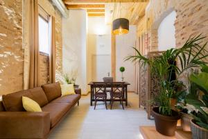 Posezení v ubytování Dobo Azacanes Hostal