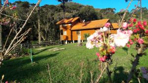 En have udenfor chalés Sítio Anjo Gabriel + 19 billeder