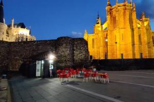 Budynek, w którym mieści się apartament