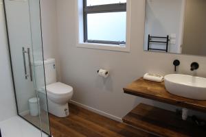 Koupelna v ubytování Bivouac Stars A