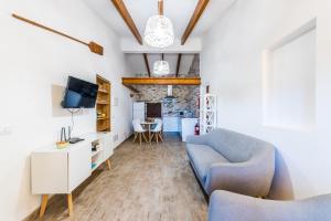 Telewizja i/lub zestaw kina domowego w obiekcie Agroturismo Ses Illes
