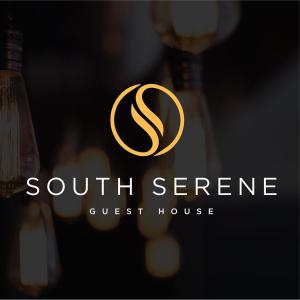 un logotipo para una pensión del sur en South Serene Guest House, en Midrand