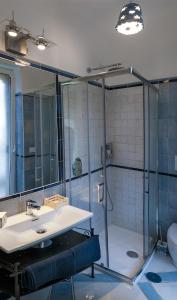 Koupelna v ubytování B&B Amalfè