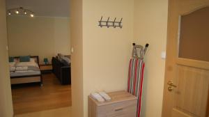 Posteľ alebo postele v izbe v ubytovaní Apartament Niezapominajka