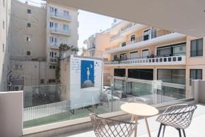 Balkón nebo terasa v ubytování The Residences Kalamata