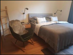 Posteľ alebo postele v izbe v ubytovaní Lieblingsplatz - Ski in und Ski out