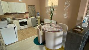 Kuchyň nebo kuchyňský kout v ubytování Apartman-Suite "Marinero"