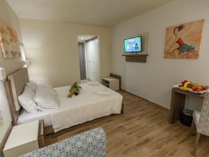 Voodi või voodid majutusasutuse Harmony Rethymno Beach toas