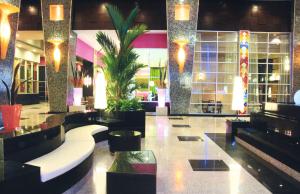 Riu Plaza Panamá的休息区