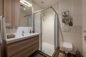 Kúpeľňa v ubytovaní Ferienwohnung Alpenglück + 37 fotografií