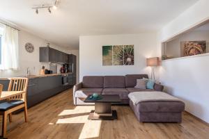 Część wypoczynkowa w obiekcie Ferienwohnung Alpenglück