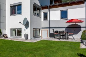 Budynek, w którym mieści się apartament