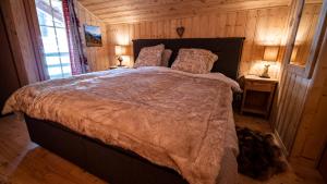 Letto o letti in una camera di Izba