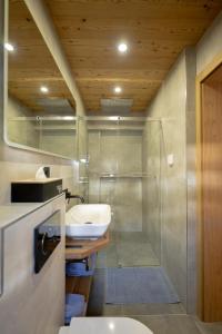 Ванна кімната в Apart Walser
