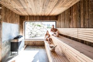 Posezení v ubytování Chalet Kristall - Dolomites Garden Chalet