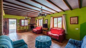 Posezení v ubytování Casa Levante Almachar by Ruralidays