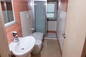 Ένα μπάνιο στο Hotel Al Rustico