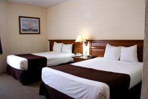 Postel nebo postele na pokoji v ubytování Hotel Santa Irene Guadalajara + 28 fotografií