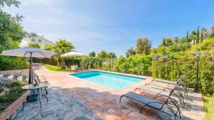 Der Swimmingpool an oder in der Nähe von Casa La Haza de Frigiliana by Ruralidays