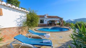 Hồ bơi trong/gần Finca Higueron Competa by Ruralidays