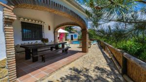 Μπαλκόνι ή βεράντα στο Finca Almencino Competa by Ruralidays