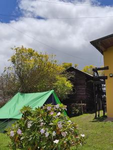 Zahrada ubytování Iwoka Ecoturismo